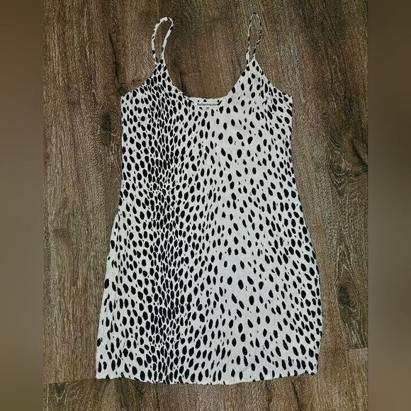 Reformation Ventura Slip Dress in Cheetah - Picture 2 of 8
